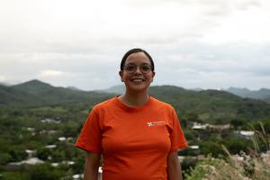 Directora General Mariana Montaño, Jaltenango de la Paz, Chiapas.
