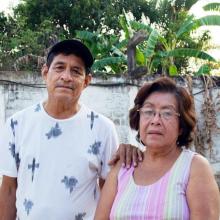 Leonardo Ramos y su esposa, Leonarda Ramírez. 