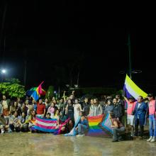 Marcha LGBTIQ+ en Jaltenango de la Paz, 2023