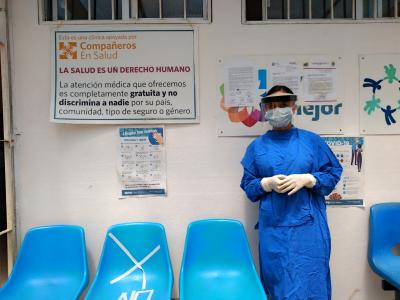 Médica en la Unidad de Enfermedades Respiratorias