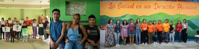 Collage de fotografías del programa de Salud Mental